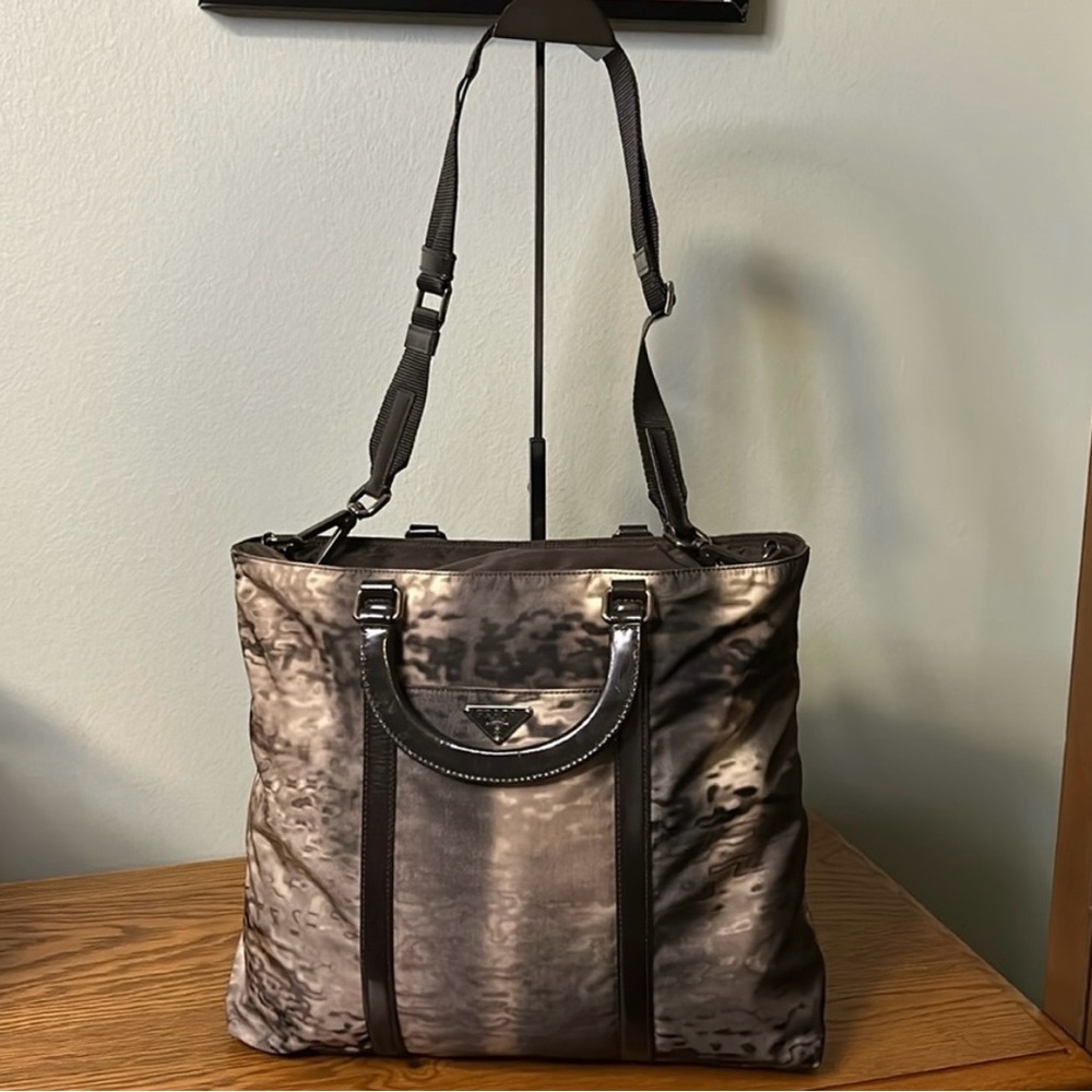Prada nylon 2way tote